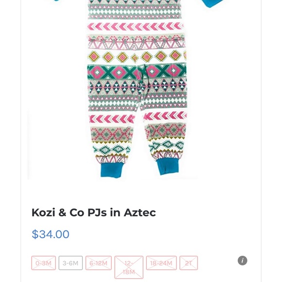 Kozi &co 2pcs pajama - Picture 5 of 5